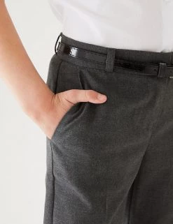 M&S Collection Girls' Skinny Leg Belted School Trousers (2-18 Yrs) 27 M&S Collection Girls' Skinny Leg Belted School Trousers (2-18 Yrs) -Outlet The Tidy Tots Store SD 04 T76 1428 T0 X EC 3