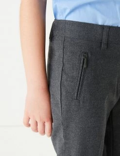 M&S Collection Girls' Slim Leg Regular Fit School Trousers (2-18 Yrs) -Outlet The Tidy Tots Store SD 04 T76 1431 T0 X EC 5