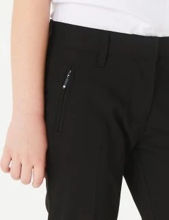 M&S Collection Girls' Slim Leg Regular Fit School Trousers (2-18 Yrs) -Outlet The Tidy Tots Store SD 04 T76 1431 Y0 X EC 5