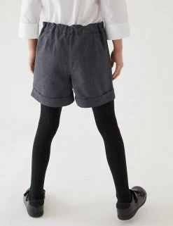 M&S Collection School Girls' Regular Leg Shorts (2-16 Yrs) -Outlet The Tidy Tots Store SD 04 T76 1434 T0 X EC 2