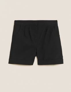M&S Collection School Girls' Regular Leg Shorts (2-16 Yrs) -Outlet The Tidy Tots Store SD 04 T76 1434 Y0 X EC 90
