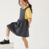 M&S Collection Dresses Girls' Cotton Rich School Pinafore (2-12 Yrs) -Outlet The Tidy Tots Store SD 04 T76 1763 T0 X EC 0
