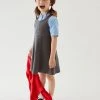 M&S Collection Dresses 2pk Girls' Cotton School Pinafores (2-12 Yrs) -Outlet The Tidy Tots Store SD 04 T76 1778 T0 X EC 0
