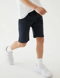 M&S Collection 2pk Unisex Sport School Shorts (2-16 Yrs) -Outlet The Tidy Tots Store SD 04 T76 2400 F0 X EC 3