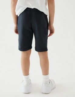 M&S Collection 2pk Unisex Sport School Shorts (2-16 Yrs) -Outlet The Tidy Tots Store SD 04 T76 2400 F0 X EC 4