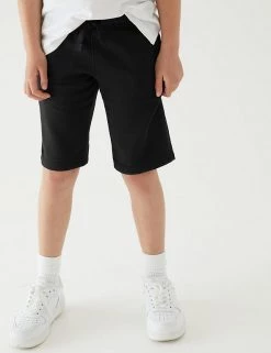 M&S Collection 2pk Unisex Sport School Shorts (2-16 Yrs) -Outlet The Tidy Tots Store SD 04 T76 2400 Y0 X EC 3