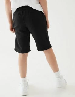 M&S Collection 2pk Unisex Sport School Shorts (2-16 Yrs) -Outlet The Tidy Tots Store SD 04 T76 2400 Y0 X EC 4