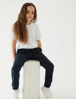 M&S Collection Trousers 2pk Unisex Regular Fit School Joggers (2-16 Yrs) -Outlet The Tidy Tots Store SD 04 T76 2401 F0 X EC 1