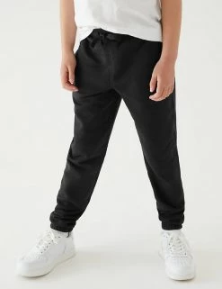 M&S Collection Trousers 2pk Unisex Regular Fit School Joggers (2-16 Yrs) -Outlet The Tidy Tots Store SD 04 T76 2401 Y0 X EC 3