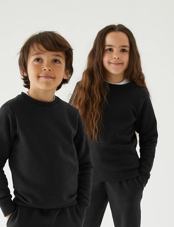 GOODMOVE Jumpers Unisex Regular Fit School Sweatshirt (3-16 Yrs) 8 GOODMOVE Jumpers Unisex Regular Fit School Sweatshirt (3-16 Yrs) - Image 6