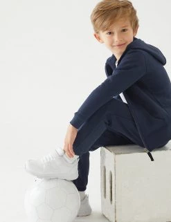 M&S Collection Jumpers Unisex Hooded School Sweatshirt (2-16 Yrs) -Outlet The Tidy Tots Store SD 04 T76 2403 F0 X EC 1