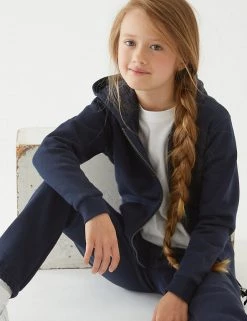 M&S Collection Jumpers Unisex Hooded School Sweatshirt (2-16 Yrs) -Outlet The Tidy Tots Store SD 04 T76 2403 F0 X EC 2