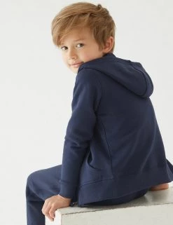 M&S Collection Jumpers Unisex Hooded School Sweatshirt (2-16 Yrs) -Outlet The Tidy Tots Store SD 04 T76 2403 F0 X EC 3