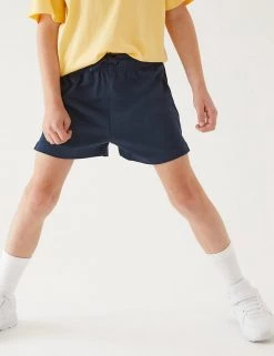 M&S Collection 2pk Unisex Pure Cotton School Shorts (2-16 Yrs) -Outlet The Tidy Tots Store SD 04 T76 3234 F0 X EC 3