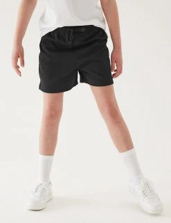 M&S Collection 2pk Unisex Pure Cotton School Shorts (2-16 Yrs) -Outlet The Tidy Tots Store SD 04 T76 3234 Y0 X EC 3
