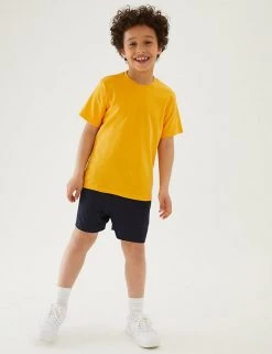 M&S Collection Unisex Sports School Shorts (2-16 Yrs) 23 M&S Collection Unisex Sports School Shorts (2-16 Yrs) -Outlet The Tidy Tots Store SD 04 T76 3235 F0 X EC 2