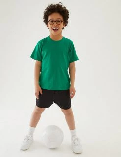 M&S Collection Unisex Sports School Shorts (2-16 Yrs) 16 M&S Collection Unisex Sports School Shorts (2-16 Yrs) -Outlet The Tidy Tots Store SD 04 T76 3235 Y0 X EC 1