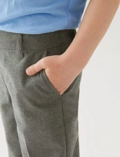 M&S Collection 2pk Boys' Regular Leg School Trousers (2-18 Yrs) -Outlet The Tidy Tots Store SD 04 T76 3632 T0 X EC 4