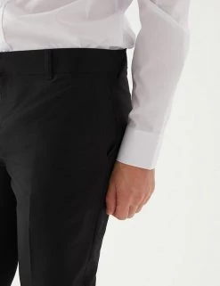 M&S Collection 2pk Boys' Slim Leg School Trousers (2-18 Yrs) -Outlet The Tidy Tots Store SD 04 T76 3643L Y0 X EC 4