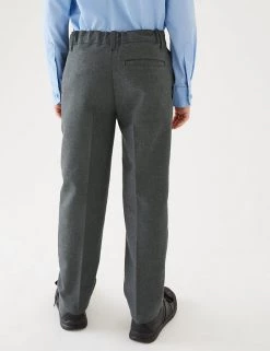 M&S Collection 2pk Boys' Slim Leg Plus Fit School Trousers (2-18 Yrs) -Outlet The Tidy Tots Store SD 04 T76 3643P T0 X EC 2