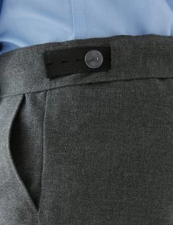 M&S Collection 2pk Boys' Slim Leg Plus Fit School Trousers (2-18 Yrs) -Outlet The Tidy Tots Store SD 04 T76 3643P T0 X EC 3