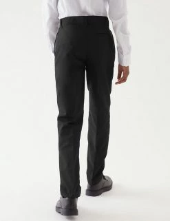 M&S Collection 2pk Boys' Slim Leg Plus Fit School Trousers (2-18 Yrs) -Outlet The Tidy Tots Store SD 04 T76 3643P Y0 X EC 2