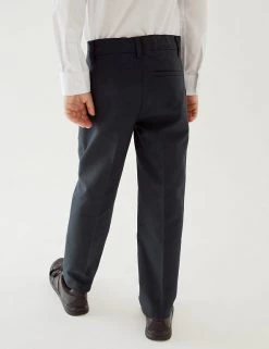 M&S Collection Boys' 2pk Slim Leg School Trousers (2-18 Yrs) -Outlet The Tidy Tots Store SD 04 T76 3643 F0 X EC 2