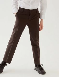 M&S Collection Boys' 2pk Slim Leg School Trousers (2-18 Yrs) -Outlet The Tidy Tots Store SD 04 T76 3643 N0 X EC 1