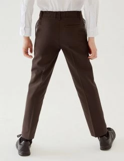 M&S Collection Boys' 2pk Slim Leg School Trousers (2-18 Yrs) -Outlet The Tidy Tots Store SD 04 T76 3643 N0 X EC 2