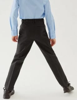 M&S Collection Boys' 2pk Slim Leg School Trousers (2-18 Yrs) -Outlet The Tidy Tots Store SD 04 T76 3643 VP X EC 2