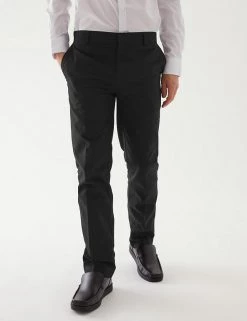 M&S Collection Boys' 2pk Slim Leg School Trousers (2-18 Yrs) -Outlet The Tidy Tots Store SD 04 T76 3643 Y0 X EC 1