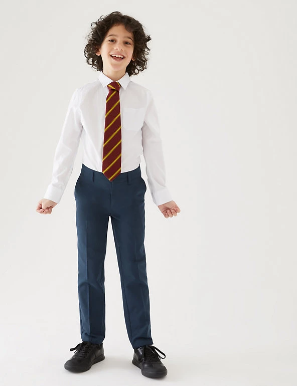 M&S Collection Boys' 2pk Skinny Leg School Trousers (2-18 Yrs) 20 M&S Collection Boys' 2pk Skinny Leg School Trousers (2-18 Yrs) - Image 18