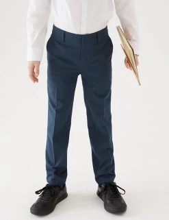 M&S Collection Boys' 2pk Skinny Leg School Trousers (2-18 Yrs) 44 M&S Collection Boys' 2pk Skinny Leg School Trousers (2-18 Yrs) -Outlet The Tidy Tots Store SD 04 T76 3644 F0 X EC 1