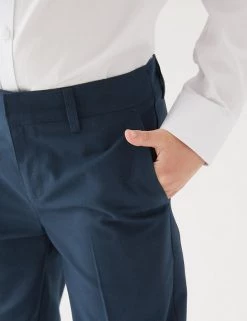 M&S Collection Boys' 2pk Skinny Leg School Trousers (2-18 Yrs) 47 M&S Collection Boys' 2pk Skinny Leg School Trousers (2-18 Yrs) -Outlet The Tidy Tots Store SD 04 T76 3644 F0 X EC 4