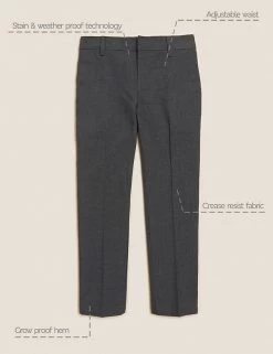 M&S Collection Boys' 2pk Skinny Leg School Trousers (2-18 Yrs) 37 M&S Collection Boys' 2pk Skinny Leg School Trousers (2-18 Yrs) -Outlet The Tidy Tots Store SD 04 T76 3644 T0 X EC 90