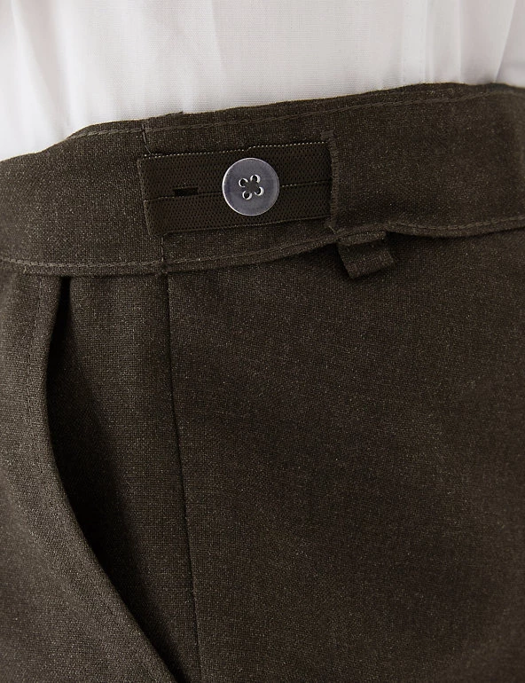 M&S Collection Boys' 2pk Skinny Leg School Trousers (2-18 Yrs) 12 M&S Collection Boys' 2pk Skinny Leg School Trousers (2-18 Yrs) - Image 10