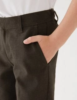 M&S Collection Boys' 2pk Skinny Leg School Trousers (2-18 Yrs) 35 M&S Collection Boys' 2pk Skinny Leg School Trousers (2-18 Yrs) -Outlet The Tidy Tots Store SD 04 T76 3644 VP X EC 4