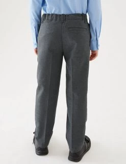 M&S Collection 2pk Boys' Slim Leg Slim Fit School Trousers (2-18 Yrs) -Outlet The Tidy Tots Store SD 04 T76 3645 T0 X EC 2
