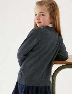 M&S Collection Jumpers 2pk Unisex Pure Cotton School Jumper (3-18 Yrs) -Outlet The Tidy Tots Store SD 04 T76 3919 T0 X EC 3