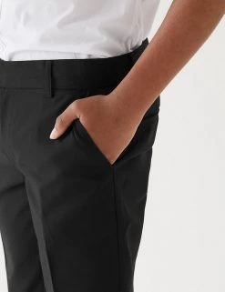 M&S Collection Boys' Super Skinny Leg School Trousers (2-18 Yrs) -Outlet The Tidy Tots Store SD 04 T76 4756 Y0 X EC 4