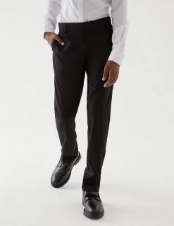 M&S Collection Boys' Skinny Leg Plus Fit School Trousers (2-18 Yrs) -Outlet The Tidy Tots Store SD 04 T76 4765P Y0 X EC 1