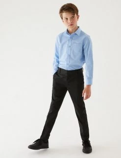 M&S Collection Boys' Skinny Leg School Trousers (2-18 Yrs) 28 M&S Collection Boys' Skinny Leg School Trousers (2-18 Yrs) -Outlet The Tidy Tots Store SD 04 T76 4765 VP X EC 0