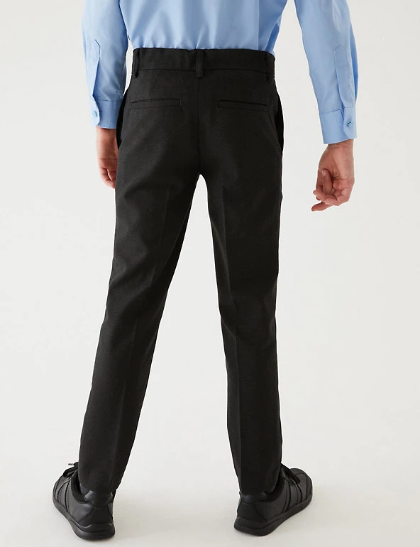 M&S Collection Boys' Skinny Leg School Trousers (2-18 Yrs) 13 M&S Collection Boys' Skinny Leg School Trousers (2-18 Yrs) - Image 11
