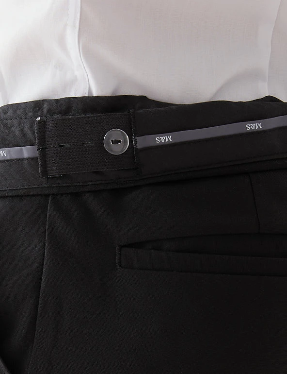 M&S Collection Boys' Skinny Leg School Trousers (2-18 Yrs) 7 M&S Collection Boys' Skinny Leg School Trousers (2-18 Yrs) - Image 5