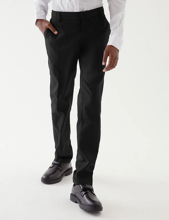 M&S Collection Boys' Skinny Leg School Trousers (2-18 Yrs) 5 M&S Collection Boys' Skinny Leg School Trousers (2-18 Yrs) - Image 3