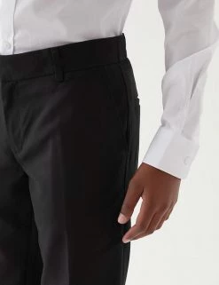 M&S Collection Boys' Skinny Leg School Trousers (2-18 Yrs) 13 M&S Collection Boys' Skinny Leg School Trousers (2-18 Yrs) -Outlet The Tidy Tots Store SD 04 T76 4766 Y0 X EC 4