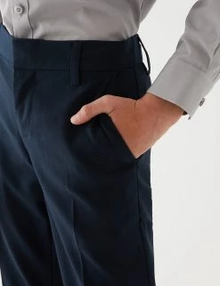 M&S Collection Boys’ Slim Leg School Trousers (2-18 Yrs) -Outlet The Tidy Tots Store SD 04 T76 4791 F0 X EC 4