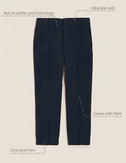 M&S Collection Boys’ Slim Leg School Trousers (2-18 Yrs) -Outlet The Tidy Tots Store SD 04 T76 4791 F0 X EC 90