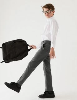M&S Collection Boys’ Slim Leg School Trousers (2-18 Yrs) -Outlet The Tidy Tots Store SD 04 T76 4791 T0 X EC 0