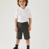 M&S Collection 2pk Boys' Easy Dressing School Shorts (3-14 Yrs) -Outlet The Tidy Tots Store SD 04 T76 4912 T0 X EC 0